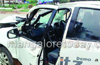 Udupi: Woman dies, husband critical in car-lorry collision